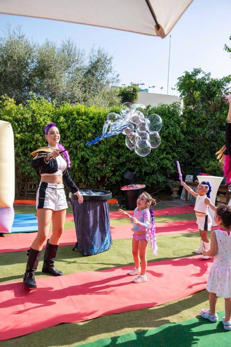 Outdoor Soap Bubbles Show