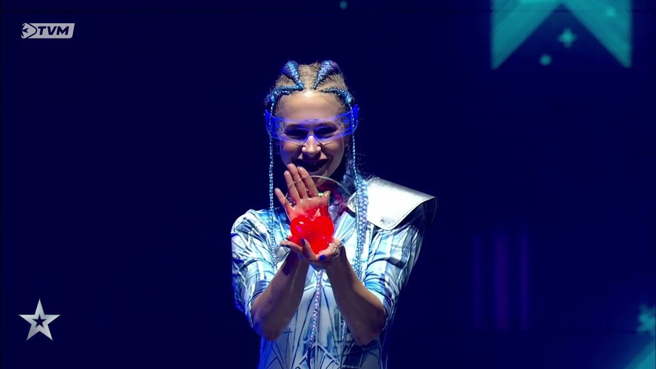 Our performer on the Malta's Got Talent stage, TVM